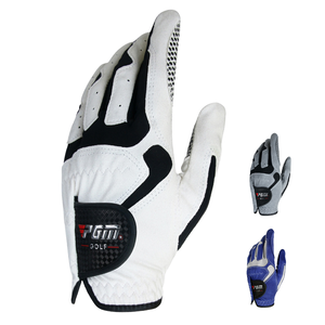 Gant de golf unisexe haut de gamme, doux, confortable, respirant, en cuir Cabretta, avec grip WeatherSof, blanc nacré, main gauche - Product Image 1