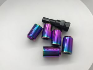 स्टील कार संशोधन व्हील स्क्रू नट 12x1.25 मिमी 16 + 1 pcs/सेट - Product Image 5