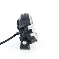 LANSEKO-Phare antibrouillard rond à LED, 20W, 3.6 pouces, 1500LM, pour conduite tout-terrain, pour voiture, SUV, UTV, ATV, bateau