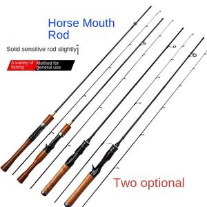 ロッド釣りロングバトルカーボンホース口ポール高速アクションホワイトストレートハンドル特殊ミディアム調整 - Product Image 5