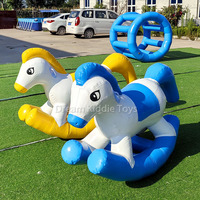 Cheval à bascule gonflable, jouet gonflable à monter, poney gonflable personnalisé, jouets gonflables pour tout-petits, jeux rebondissants, jouets d'intérieur et d'extérieur pour enfants
