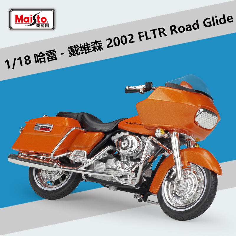 Harley 2002 fltr road glide orange