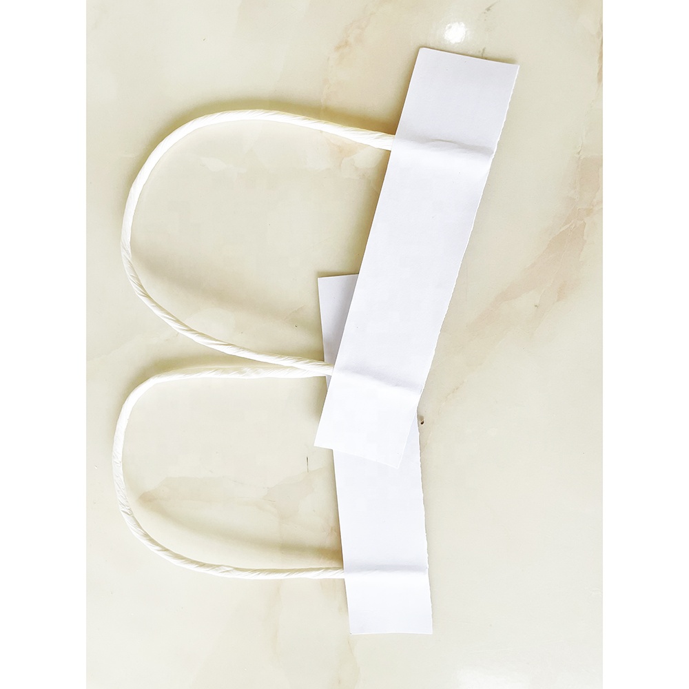 Недорогой скрученный шпагат, бумажная веревка, ручка, бумажный шнур для сумки