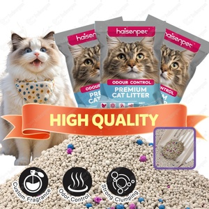 Recruit Agents Factory Fine Coarse Granules 0.5-4mm Rapid Liquid Lock Low Dust Formula Sodium Clumping Bentonite <b>Cat</b> Litter - Product Image 1