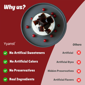 Gelée de Konjac à faible teneur en sucre, canneberge et graines de chia, marque distributeur, favorise le métabolisme et la santé intestinale, complément alimentaire, échantillon gratuit - Product Image 2