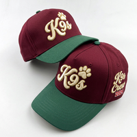 Casquette de baseball 100 % coton en gros avec broderie personnalisée pour les commandes de marques et de distributeurs