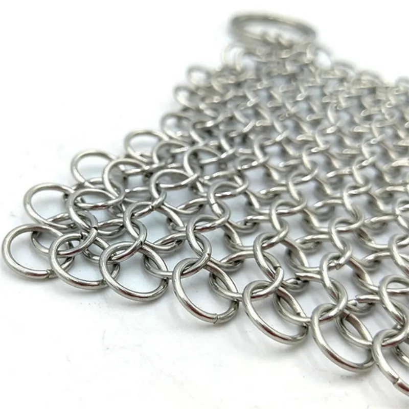 Hot sale chainmail ring metal mesh curtains stainless steel decorative wire mesh space dividers