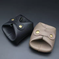 Mini pochette à dés de Style européen Rpg jeu stockage Faux cuir mdn sac à dés avec bouton pression Portable