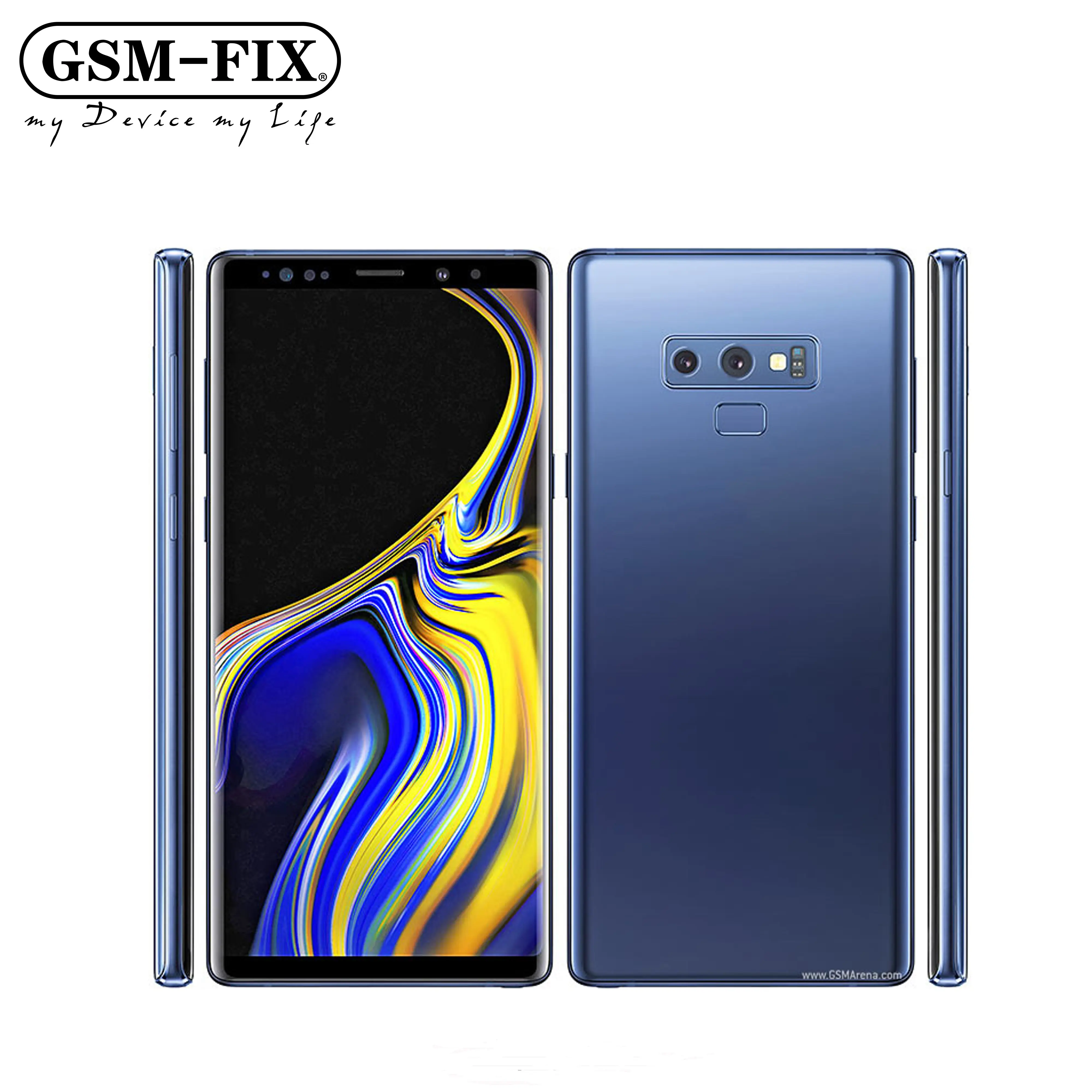 GSM-FIX Dual SIM 512GB รอม8GB RAM LTE OCTA Core 6.4 "NFC Exynos โทรศัพท์ดั้งเดิมสำหรับ Samsung Galaxy Note9 Note 9 Duos N960FD