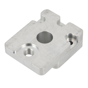 Base de montage de composants pneumatiques en alliage d'aluminium usiné avec précision CNC pour équipements d'automatisation industrielle - Product Image 2