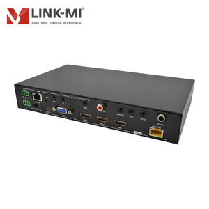 4K60Hz Tipo-C/<span class=keywords><strong>VGA</strong></span>/HDMI HDBT 4x2 <span class=keywords><strong>Switch</strong></span> 70M Extensor com Loop Local Out & Extração de áudio Suporte RS232, IR, RS232, TCP/IP e POC - Product Image 4