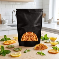Kleine, individuell gestaltbare Taschen mit transparentem Fenster und individueller kleiner Verpackung.