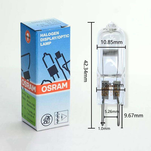 หลอดไฟฮาโลเจนอุตสาหกรรมกล้องจุลทรรศน์ทางการแพทย์ G6.35 G4 <span class=keywords><strong>OSRAM</strong></span> 6V <span class=keywords><strong>12V</strong></span> 24V 10W 20W 30W 50W 100W 150W 250W ลูกปัดหลอดฮาโลเจน - Product Image 3