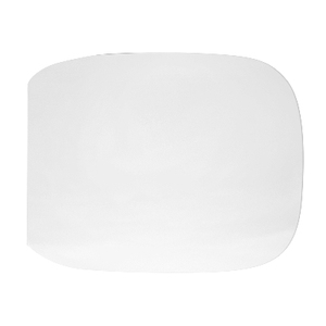 Asiento de Inodoro Termoestable Modelo D337 Forma 6 Blanco 48 cm de Largo 39 cm de Ancho - Product Image 1