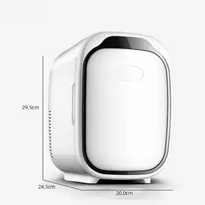 新款迷你汽车冷藏箱杯冰柜冰箱便携式冰箱电动6升冷藏箱便携式车载冰箱旅行