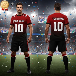 Wholesale Customize Team Sport Soccer Uniforms <b>Mens</b> Football Jerseys F00 - Product Image 2