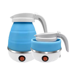 Bouilloire électrique en verre de 2 litres avec couvercle en acier inoxydable sans BPA, base à chauffage rapide, arrêt automatique pour l'eau chaude - Product Image 1