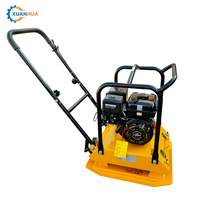 Compacteur de sol C90 Premium, moteur 4KW, 380V/220V/110V, garantie 1 an, fabriqué en Chine, plaque 550x440mm, impact 15kN
