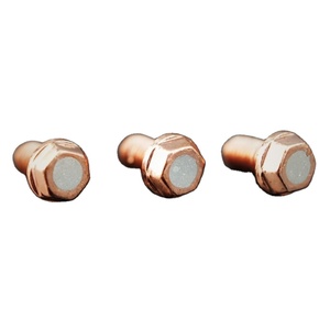 공장 생산 AgCdO 실버 로터리 스위치 전기 접점 및 접촉 재료용 바이메탈 접촉 리벳 - Product Image 1