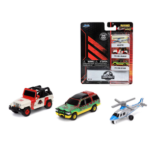 รถโมเดลไดแคสต์จูราสสิคพาร์คจาก <span class=keywords><strong>Jada</strong></span> Toys ขนาด <span class=keywords><strong>1</strong></span>:24 / <span class=keywords><strong>1</strong></span>:<span class=keywords><strong>32</strong></span> ของสะสมสำหรับแฟนๆ - Product Image 1