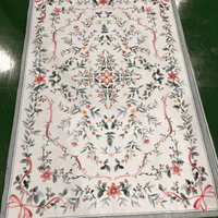 Naylon Cami Duvardan Duvara Halı Rulosu, Anti-Bakteriyel Aşınmaya Dayanıklı Geometrik İslami Mescid Namaz Halısı, Cami Projeleri İçin