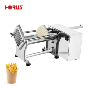 Horus HR-658 électrique Machine de découpe de frites en acier inoxydable automatique Coupeur de pommes de terre frites à vendre