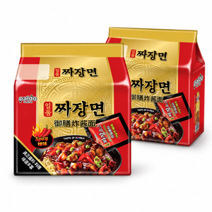 บะหมี่กึ่งสำเร็จรูปซอสถั่วดำเกาหลีแท้ 190 กรัม x 4 แพ็ค จาจังมยอน ราเมนแห้งแบบผสม ขายส่ง - Product Image 6