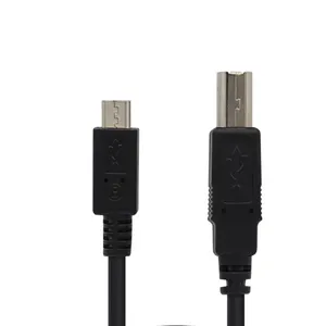 공장 사용자 정의 USB 안드로이드 휴대 전화 인쇄 1m Usb 2.0 5p 마이크로 B B 남성 프린터 케이블