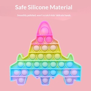 Kids Intelligence MacaronFidget <b>Toy</b>, Boys Girls Finger Press Stress Relief Board Educational Puzzle <b>Toy</b> - Product Image 2
