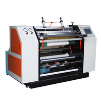 Máquina Cortadora y Rebobinadora de Rollos de Papel Térmico Jumbo RTFQ-1200, Diseño Directo de Fábrica, Personalizable, con Controlador de Tensión