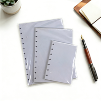 Papel de Recambio A5 en Blanco con Logotipo Personalizado, Papel Blanco de 100 g/m² para Planificador con Anillas, Recambios de Papel A5 para Anillas