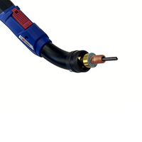 Torche de soudage MIG/MAG Abicor Binzel XFUME PRO36 à refroidissement par air, extraction des fumées, 330A (CO2) 18-32V 5M 614.0263.1