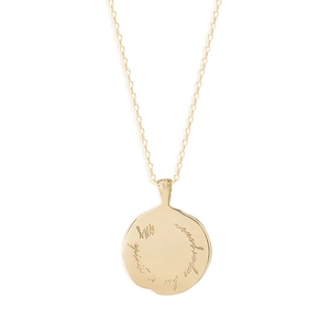 Colliers pendentifs minimalistes en argent sterling 925 martelé avec visage de lune et de soleil, bijoux pour femmes et hommes, pendentif d'amitié en or - Product Image 6