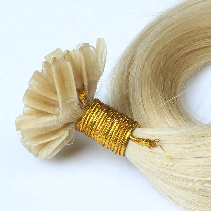 U Tip Hair Extensions Braziliaanse Maagd Remy Menselijk Haar Keratine Nagel Tip Haarverlenging