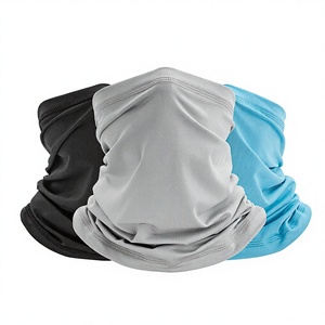 Cache-cou d'été personnalisé en polyester rafraîchissant, protection solaire UV, cache-visage, cagoule, bandana pour hommes, pour la randonnée et la pêche - Product Image 1