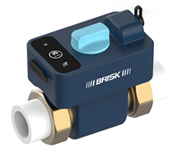 Protecteur intelligent contre les fuites d'eau avec sonde, commande manuelle de vanne à boisseau sphérique et dispositif d'arrêt automatique de l'eau