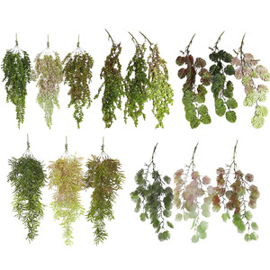 <span class=keywords><strong>Plante</strong></span> artificielle en plastique Liana, lianes de palmier décoratives, mur végétal artificiel, <span class=keywords><strong>plante</strong></span> grimpante <span class=keywords><strong>verte</strong></span>, 100 cm, Fête des Mères, Noël, Halloween - Product Image 6
