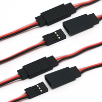 10 pièces 100mm/150mm/200mm/300mm/500mm câble d'extension Servo RC mâle à femelle plomb JR pour hélicoptère Rc Drone