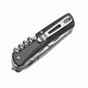 Mejor Precio de <span class=keywords><strong>Sanrenmu</strong></span>, Regalo Personalizado WA761-B1, Navaja Multiherramienta Plegable 21 en 1 con Mango de Fibra de Carbono - Product Image 6