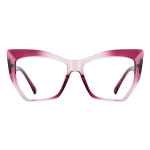 Nuovi <span class=keywords><strong>Occhiali</strong></span> <span class=keywords><strong>da</strong></span> <span class=keywords><strong>Vista</strong></span> Trendy Personalizzati con Montatura Spessa per Donne, Montature Cat Eye, <span class=keywords><strong>Occhiali</strong></span> con Lenti Anti Luce Blu - Product Image 2