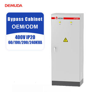 Onduleur solaire DEMUDA 400V 60 100 200 240KVA avec armoire de bypass, contrôle monophasé et triphasé, onde sinusoïdale pure, pour charge AC et alimentation au lithium - Product Image 1