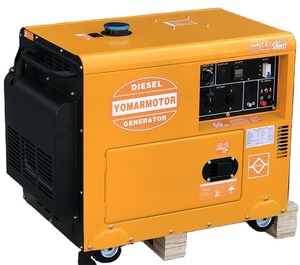 5KW 6KW 7kW 8KW 9KW 5KVA 6KVA 7KVA 8KVA 9kva 10kva Máy phát điện diesel im lặng di động đặt - Product Image 1