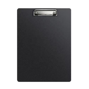Tùy Chỉnh Đơn Giản Màu Sắc PVC Vegan Da Padfolio A4 Tập Tin Danh Mục Đầu Tư Thư Mục Cho Cô Gái Phụ Nữ Sinh Viên Pháp Lý Clipboard Kế Hoạch - Product Image 1