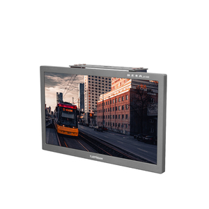 Écran de voiture de 24 pouces, moniteur TV pour bus, affichage publicitaire, haut-parleur intégré, multimédia de plafond, moniteur de toit de voiture Android - Product Image 1