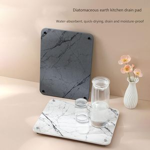 Tapete de Piedra para Secar Platos en la Cocina, Antideslizante, Resistente al Calor, de Secado Rápido, Ecológico, de Tierra de Diatomeas - Product Image 6