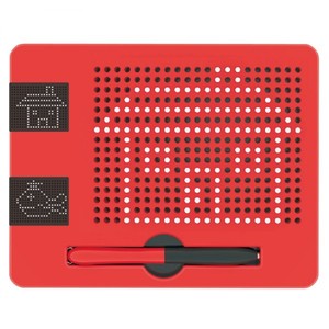 17.7*21.8*1.2 Magnetic Drawing Board Includes <strong>Magnet</strong> Pen 380 <strong>Beads</strong> Educational Open Ended Learning Kit - Product Image 3
