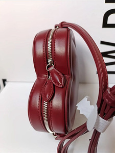 Sac bandoulière mini Micha en cuir PU souple en forme de cœur, idéal pour les soirées – Le plus vendu - Product Image 2