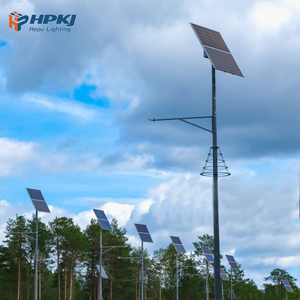 Hepu High Brightness Outdoor IP66 Waterproof Split Street Light 70W LED Solar Street Light - Product Image 6