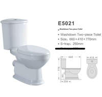 WC moderne en céramique blanche émaillée, prix direct usine, abordable, pour salle de bain, sanitaires
