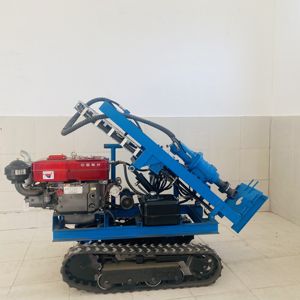 Fabriek 25pk Kleine Rupsband Hydraulische Dth Booreiland Fotovoltaïsche Stapel <span class=keywords><strong>Rig</strong></span> - Product Image 6